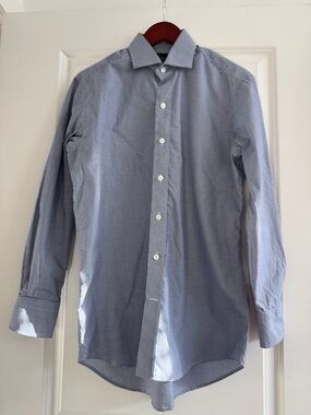 Ledbury Cotton Long Sleeve Button Down Dress Shirt